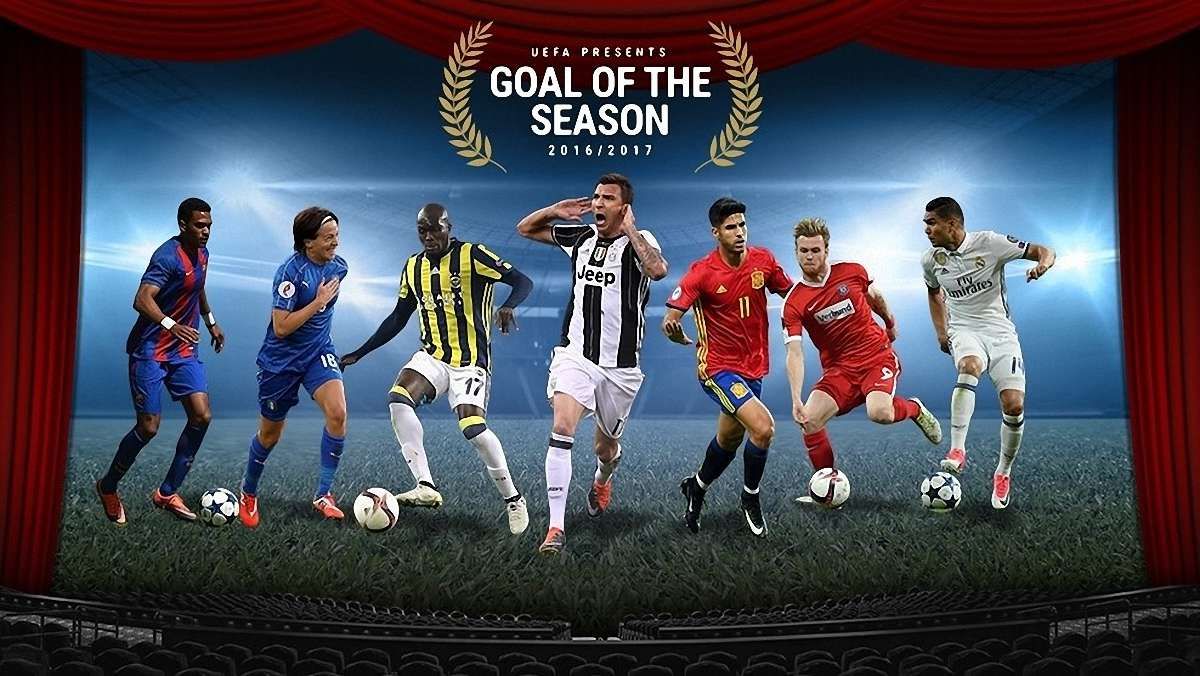 Визначено претендентів на найкращий гол сезону 2016-2017