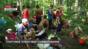 У Брюховицькому лісі стартував масштабний «Lion cup» зі спортивного орієнтування
