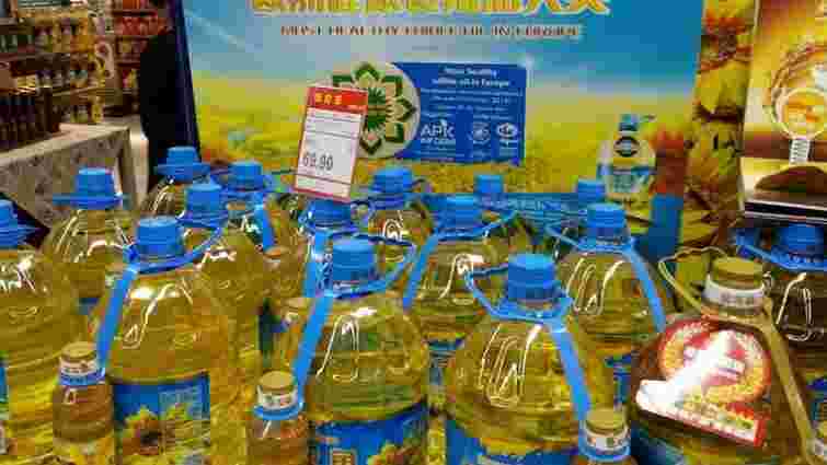 Українська соняшникова олія зайняла 40% внутрішнього ринку Китаю 