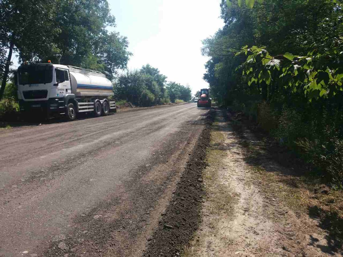 На Львівщині почався ремонт автодороги Нижанковичі  — Стрий