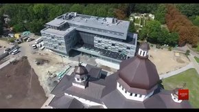 Як виглядає нова бібліотека УКУ. Аерозйомка