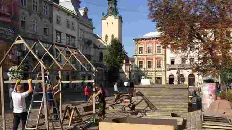 Центр Львова перекрили для трамваїв через зйомки фільму
