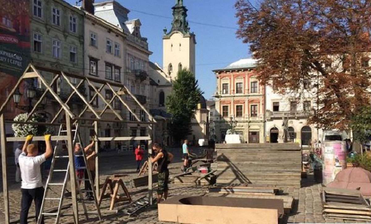 Центр Львова перекрили для трамваїв через зйомки фільму