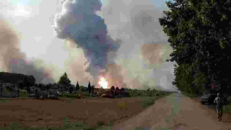 Жителі Донецька повідомили про пожежу в районі хімзаводу в окупованому місті