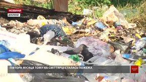У Дублянах на території школи місцеві влаштували стихійне сміттєзвалище