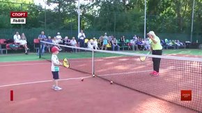 Знаменита тенісистка Лариса Савченко провела у Львові майстер-клас