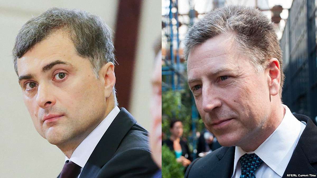 Владислав Сурков і Курт Волкер три години говорили про Донбас у Мінську