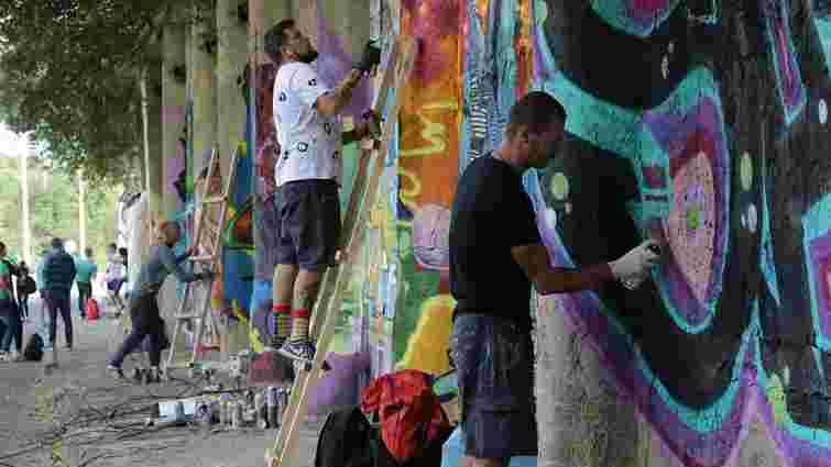 Учасники графіті-фестивалю у Львові прикрасять опори мостів на вул. Луганській та Княгині Ольги