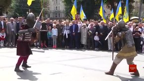 День Незалежності у Львові: патріотичний велопробіг, бій лицарів та карта Героїв