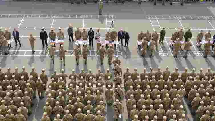 Понад 500 першокурсників Львівської академії сухопутних військ присягнули на вірність Україні