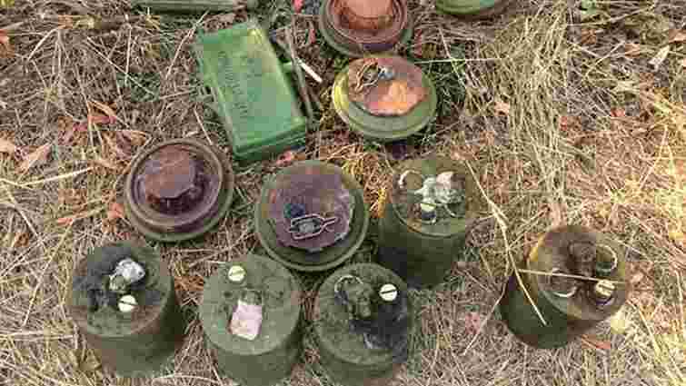 На Донеччині поліція знайшла схованку з вибухівкою і боєприпасами диверсантів