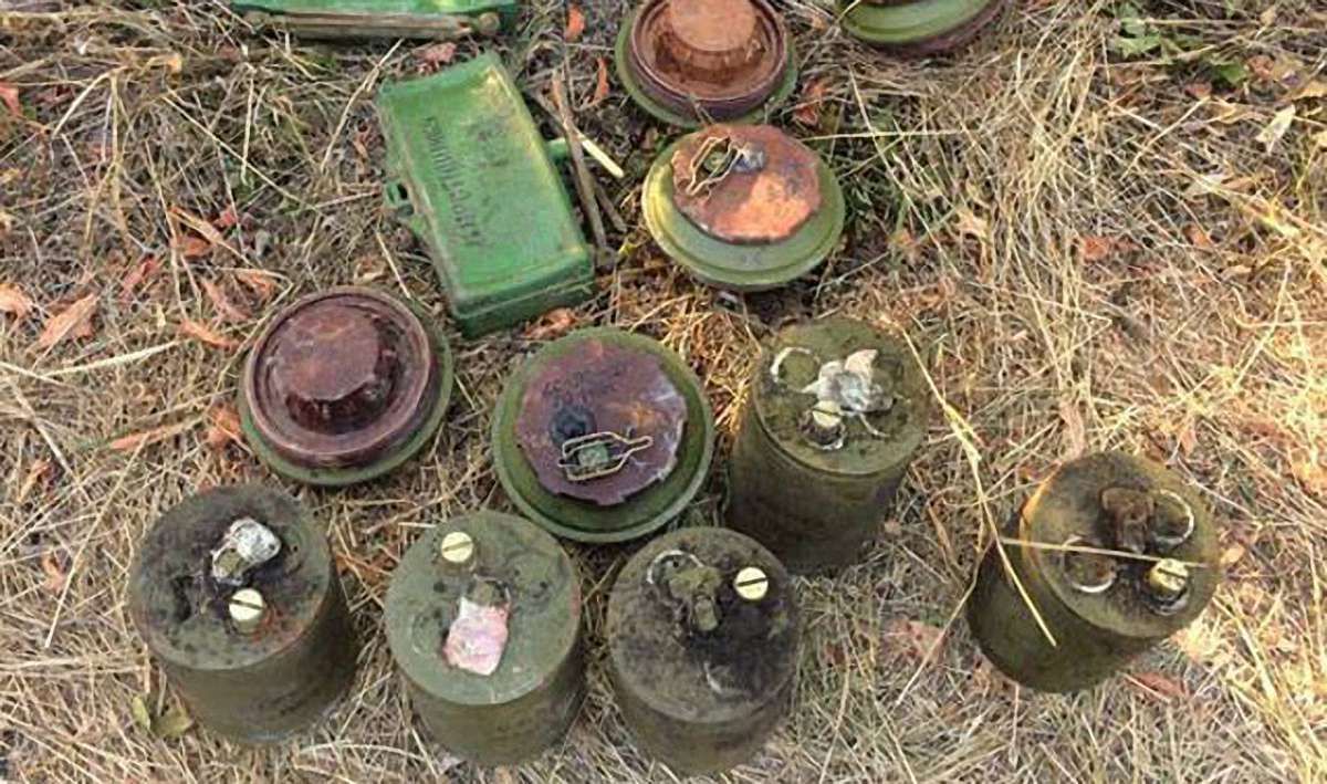 На Донеччині поліція знайшла схованку з вибухівкою і боєприпасами диверсантів