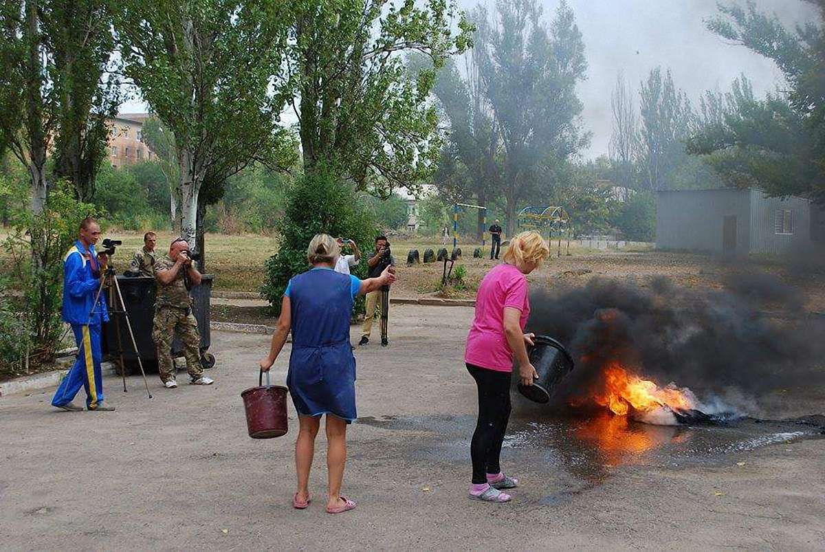 У Слов’янську активісти домагаються звільнення з роботи вчителя-сепаратиста