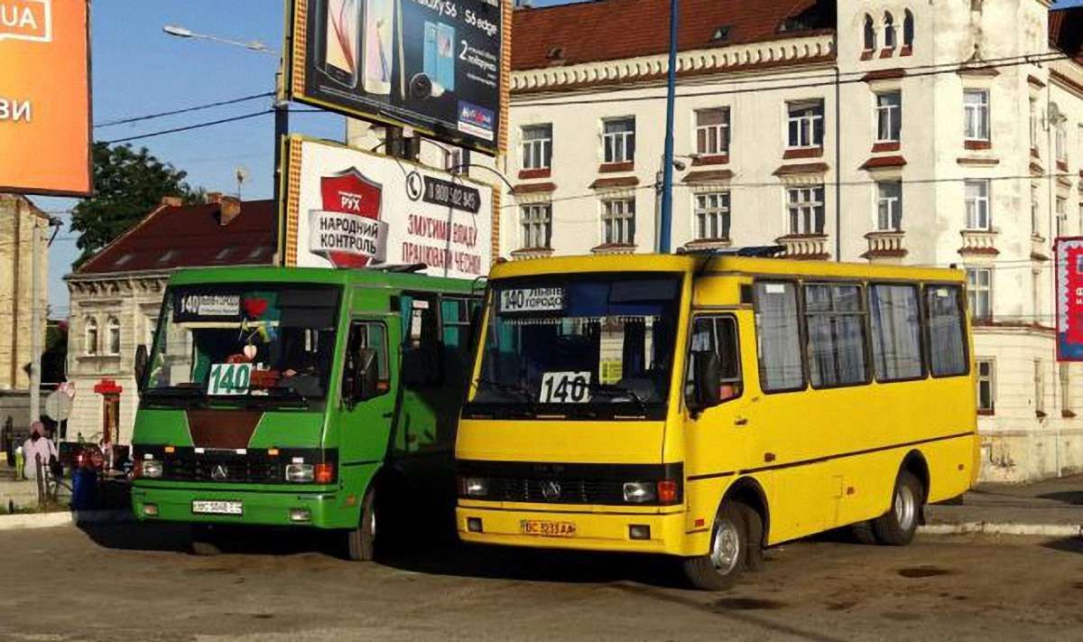 Кінцеву зупинку пустомитівських і городоцьких маршруток у Львові перенесли на АС-3