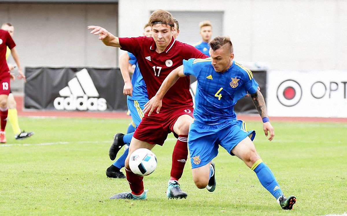 Молодіжна футбольна збірна розпочала відбір на Євро-2019 з нічиєї з Латвією