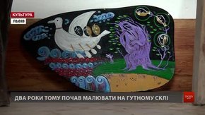 Олег Денисовець, що малює на зубних коронках, влаштував виставку у Львові