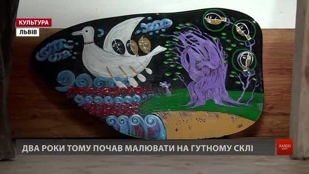 Олег Денисовець, що малює на зубних коронках, влаштував виставку у Львові