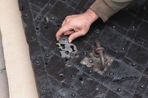 Для реставрації брами каплиці Боїмів везли метал 200-річної давнини з Німеччини