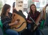 У Львові бандуристки зіграли концерт у трамваї. Фото дня