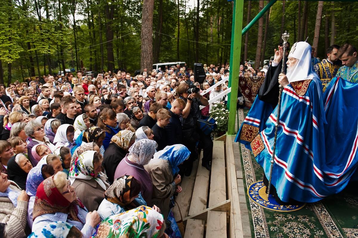 Наступного тижня Львівщину відвідає патріарх Філарет