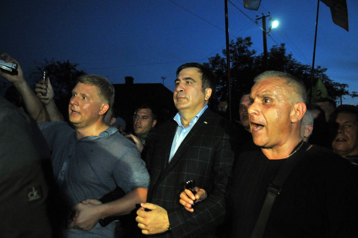 Саакашвілі заявив про викрадення силовиками його українського паспорта