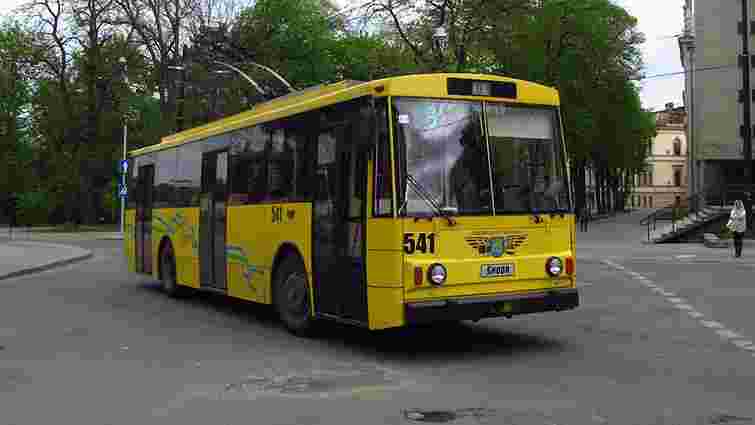 Завтра у Львові не курсуватимуть три тролейбусні маршрути