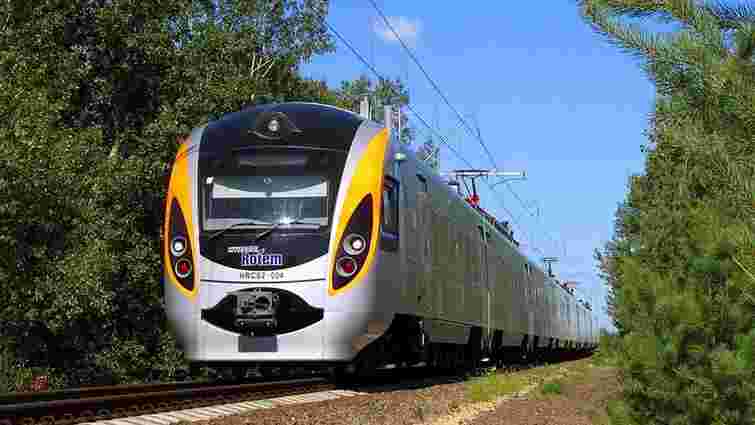 У жовтні швидкісні поїзди «Інтерсіті» Київ-Перемишль курсуватимуть за зміненим маршрутом