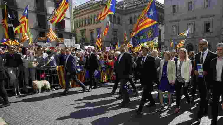 Мери каталонських міст вийшли на підтримку референдуму про незалежність