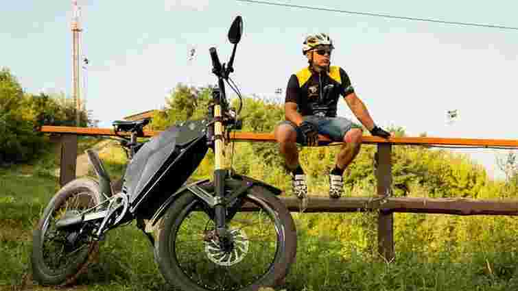 Українські конструктори створили гібрид електробайку і гірського велосипеда