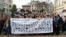 Понад тисяча студентів у Львові влаштували акцію на підтримку українських політв’язнів у Росії