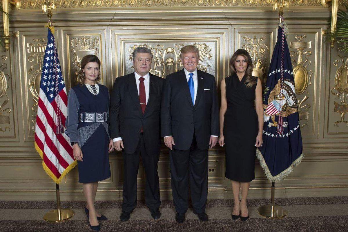 Порошенко розповів, про що говорив у Нью-Йорку з Трампом
