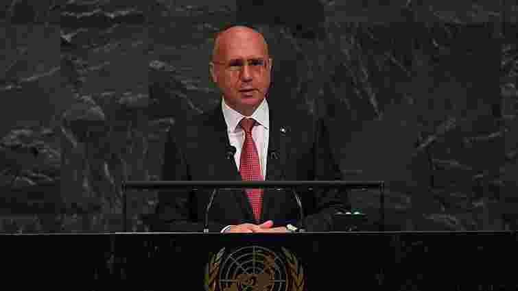 Прем'єр Молдови закликав РФ вивести війська з Придністров'я на Генасамблеї в ООН
