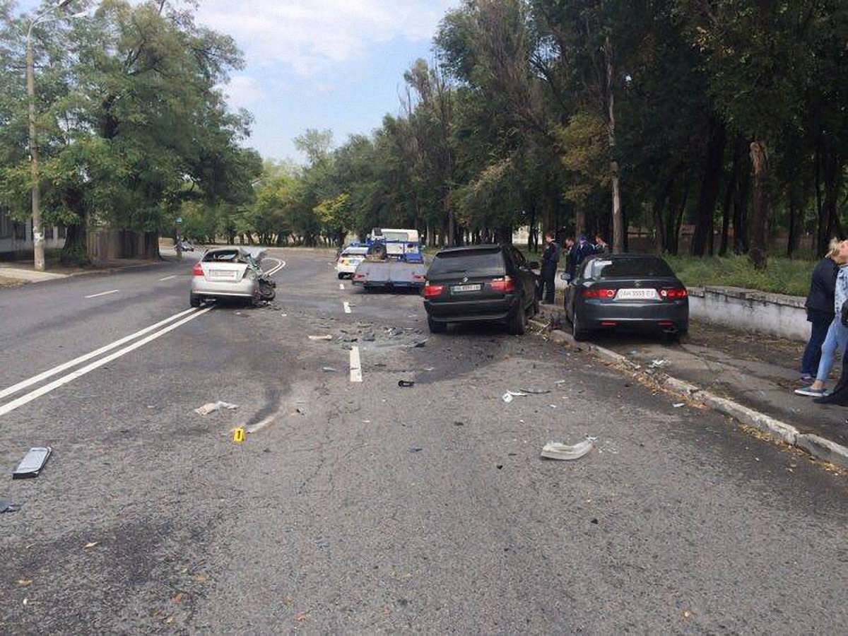 У Дніпрі авто з поліцейським начальником потрапило в смертельну ДТП