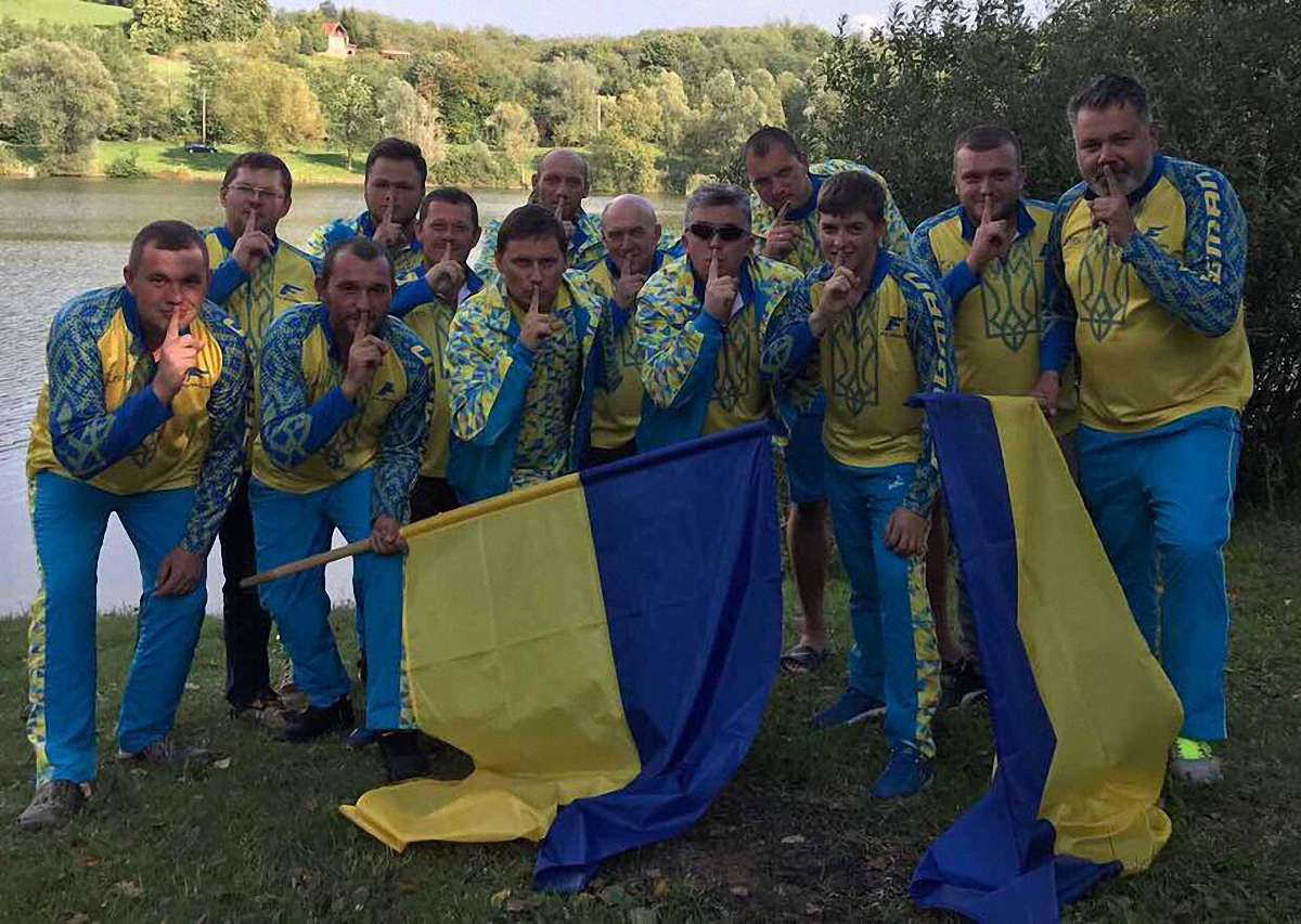 Українська команда перемогла на чемпіонаті світу з ловлі коропа