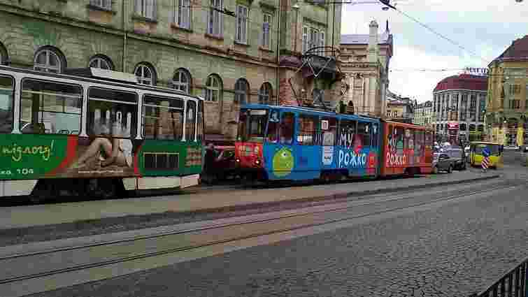 У Львові тимчасово не курсують сім трамвайних маршрутів