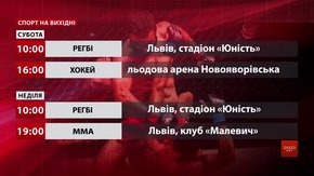Спортивні події на вихідних у Львові