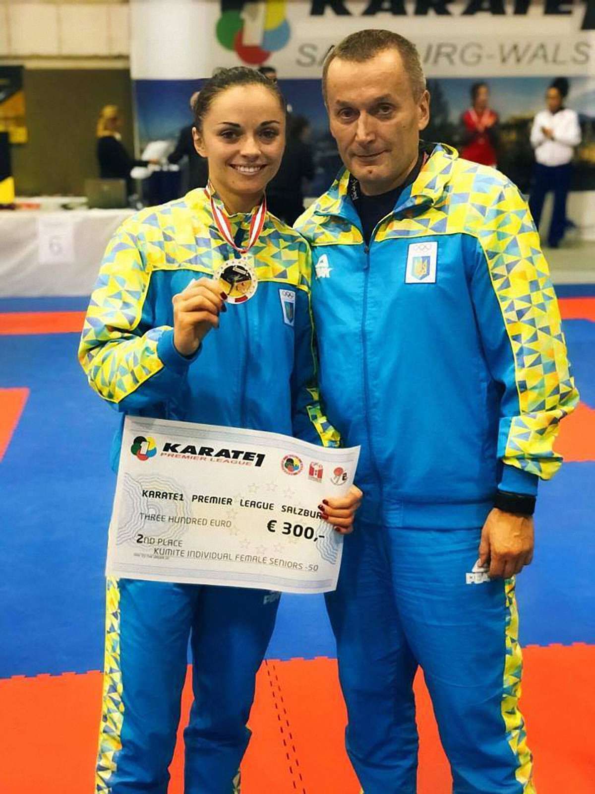 Львівська каратистка Катерина Крива здобула срібло на турнірі в Австрії