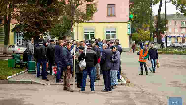 На Волині шахтарі з вимогою виплатити зарплату блокували рух транспорту до Польщі