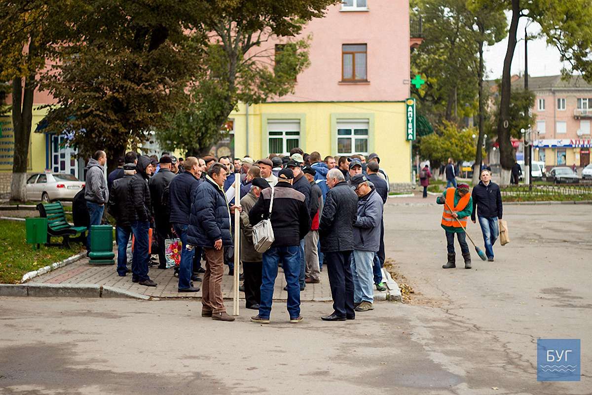 На Волині шахтарі з вимогою виплатити зарплату блокували рух транспорту до Польщі