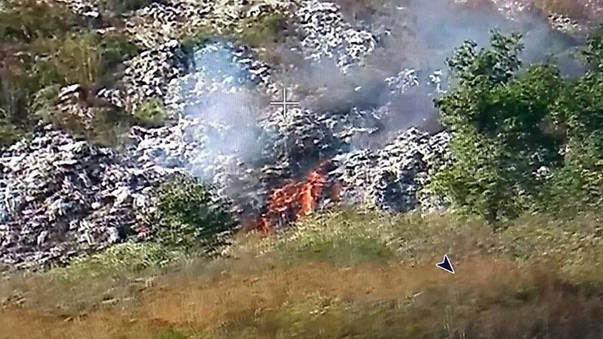 На Грибовицькому сміттєзвалищі виникла нова пожежа