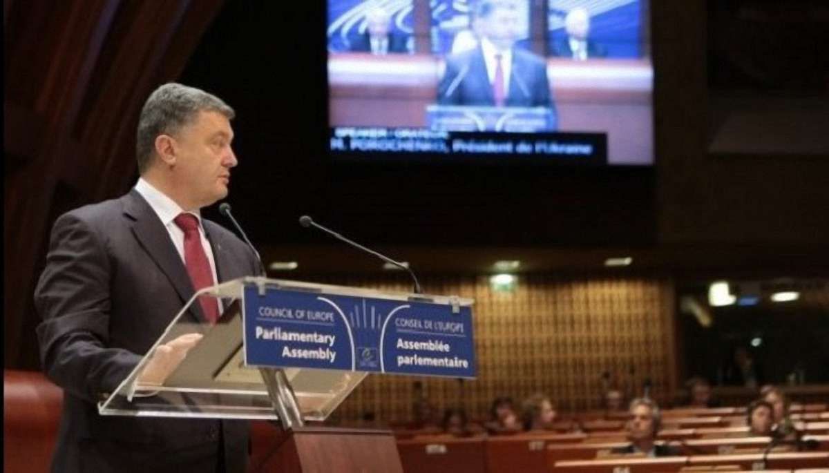 Петро Порошенко у ПАРЄ заявив, що Росія захоплює заручників для шантажу України
