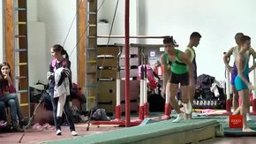 Львів приймає національну першість зі стрибків на акробатичній доріжці