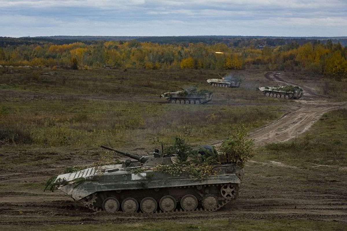 На Житомирщині ЗСУ провели демонстративні тактичні навчання