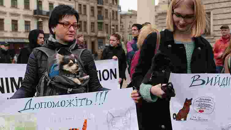 У Львові відбувся перший марш за права тварин