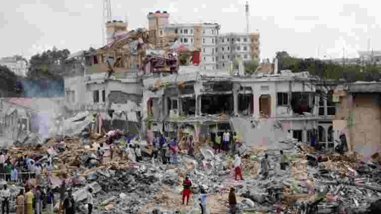Кількість загиблих внаслідок подвійного теракту в столиці Сомалі зросла до 189 осіб