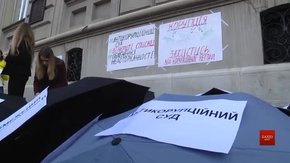 У Львові на всеукраїнську акцію за політичну реформу вийшло менше сотні людей