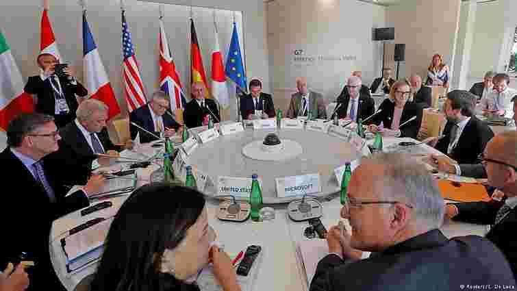 Країни G7 розширюють співпрацю з ІТ-концернами в боротьбі з тероризмом