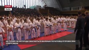 У Львові відбувся відкритий кубок з карате