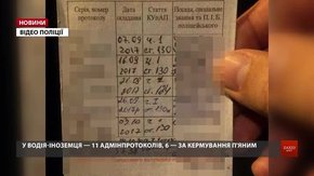 Патрульна поліція Львова затримала порушника-рекордсмена 