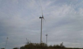 У Старому Самборі відкрили ще одну вітрову електростанцію